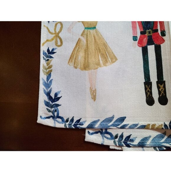 Nutcracker Table Placemats Set 4 Christmas Decor Xmas Holiday Decorations Gift - Picture 10 of 13